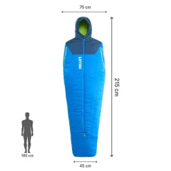 Online Sac de couchage Bossons -2°C Icon Blue Sac Couchage Synthétique