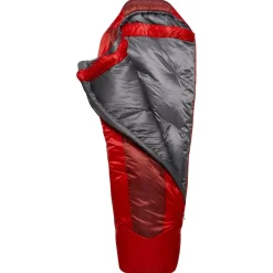Outlet Sac de couchage Solar Eco 3 Long Left Oxblood Red Sac Couchage Synthétique