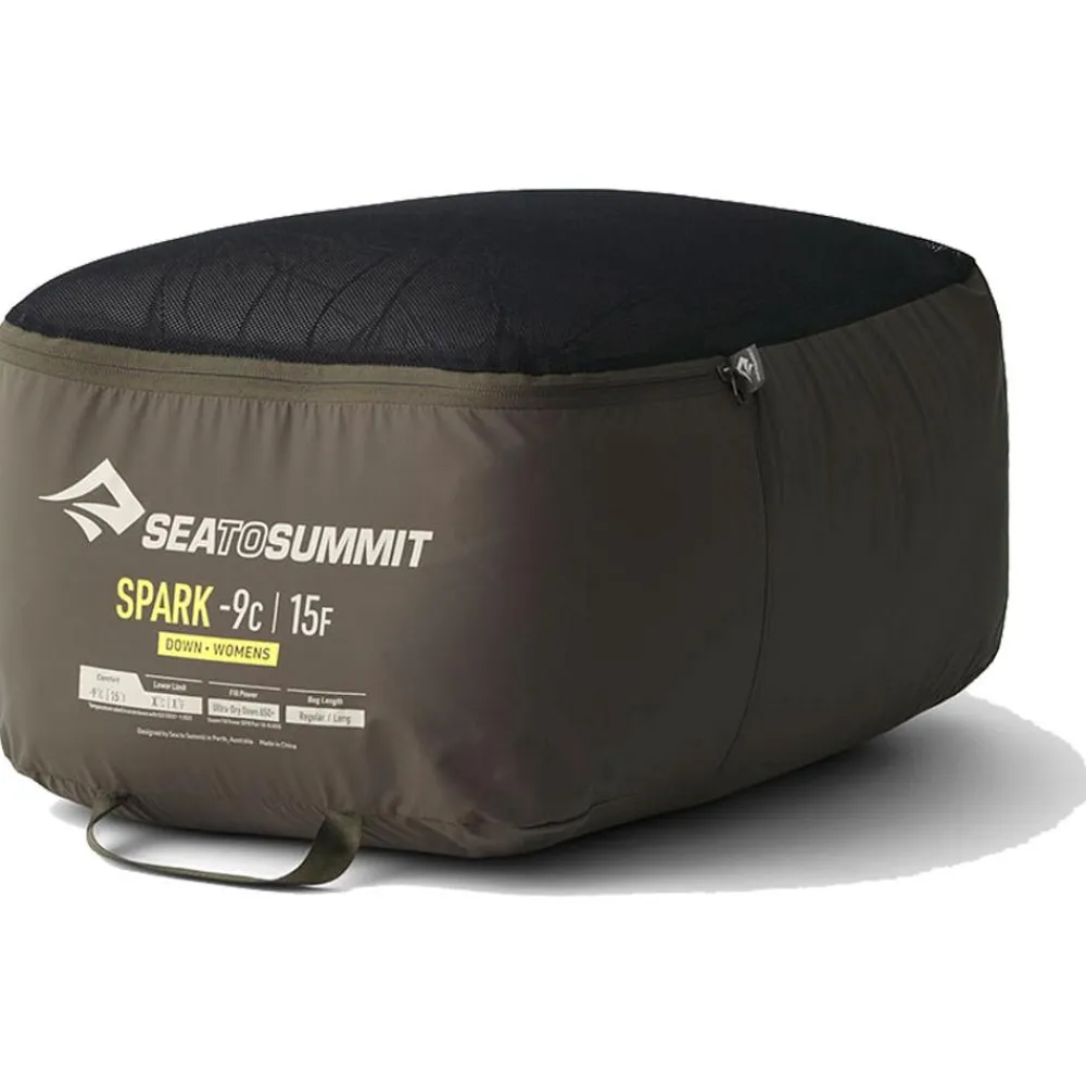 Hot Sac de couchage Spark Women's -9°C/15°F Grey Yellow Sac De Couchage En Duvet