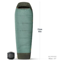 Sac Couchage Synthétique<Sea To Summit Sac de couchage Boab -1°C|30°F Black Green