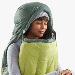 Sac de couchage Ascent Women's -1°C/30°F Lemon Green Sac De Couchage En Duvet