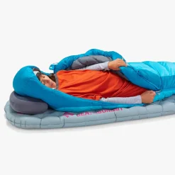 Sale Sac de couchage Trek Women's -9°C/15°F Navy Bleu Ocean Sac De Couchage En Duvet