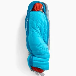Sale Sac de couchage Trek Women's -9°C/15°F Navy Bleu Ocean Sac De Couchage En Duvet