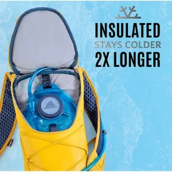Best Sac hydratation Pace 6 H2O Mineral Yellow Hydratation|Gilet De Trail