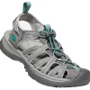 Online Sandales de randonnée Whisper Grey Peacock Green Femme Sandales De Randonnée|Chaussures Rando Femme