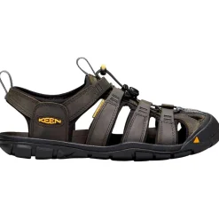 Sandales De Randonnée|Chaussures Rando Homme<Keen Sandales de randonnée Clearwater CNX Leather Magnet Black