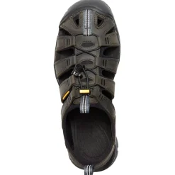 Sandales De Randonnée|Chaussures Rando Homme<Keen Sandales de randonnée Clearwater CNX Leather Magnet Black