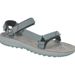 Sale Sandales de randonnée Super Hike Wmn silver green light grey Femme Sandales De Randonnée|Chaussures Rando Femme