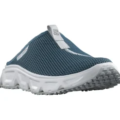Best Sandales de récupération Reelax Slide 6.0 Blue Ashes White Pearl Blue Homme Chaussures Rando Homme