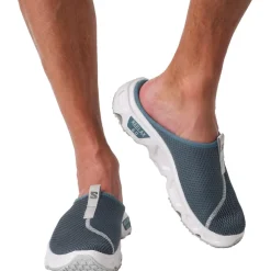Best Sandales de récupération Reelax Slide 6.0 Blue Ashes White Pearl Blue Homme Chaussures Rando Homme