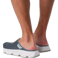 Best Sandales de récupération Reelax Slide 6.0 Blue Ashes White Pearl Blue Homme Chaussures Rando Homme