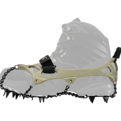 Semelle Antidérapante Alp Forest Beige Femme Crampons Anti-Verglas|Après-Ski Femme