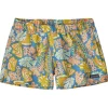 Short Escalade|Short Trail<Patagonia Short de rando W's Barely Baggies Short Flourish Abundant Blue