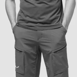 Short Rando<Salewa Short de rando Puez Durastretch Cargo Shorts M Black Out