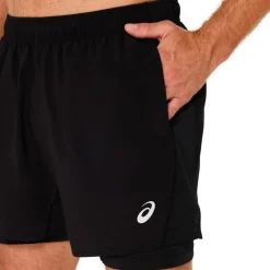 Short Trail|Vêtements De Trail<Asics Short de trail Core 2-N-1 5In Short Performance Black
