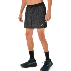 Short Trail|Vêtements De Trail<Asics Short de trail Fujitrail All Over Print 5In S Performance Black