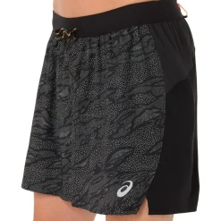 Short Trail|Vêtements De Trail<Asics Short de trail Fujitrail All Over Print 5In S Performance Black