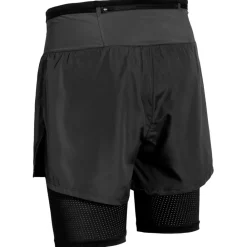 Short Trail|Vêtements De Trail<Bjorn Daehlie Short de trail Shorts Athlete 2 In 1 M Obsidian