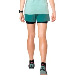 Outlet Short de trail Alpine Pro 2/1 W Atlantic Short Trail|Vêtements De Trail