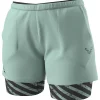 New Short de trail Trail 2In1 Short W Jadelite Short Trail|Vêtements De Trail