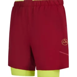 Clearance Short de trail Trail Bite Short Sangria Lime Punch Vêtements De Trail|Short Trail