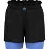 Sale Short de trail 2 In 1 Short Essential Black Persian Jewel Short Trail|Vêtements De Trail
