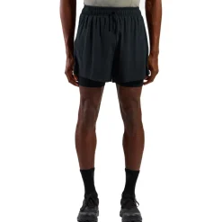 Discount Short de trail Zeroweight 5 Inch 2In1 Short Black Short Trail|Vêtements De Trail