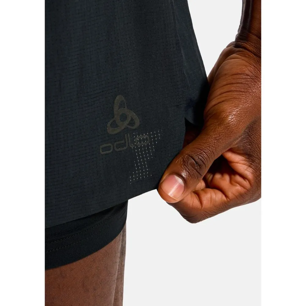 Discount Short de trail Zeroweight 5 Inch 2In1 Short Black Short Trail|Vêtements De Trail