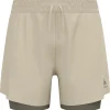 Short Trail|Vêtements De Trail<Odlo Short de trail Zeroweight 5 Inch 2In1 Short Agate Gray Vetiver