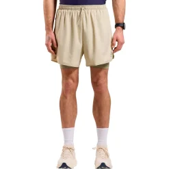 Short Trail|Vêtements De Trail<Odlo Short de trail Zeroweight 5 Inch 2In1 Short Agate Gray Vetiver