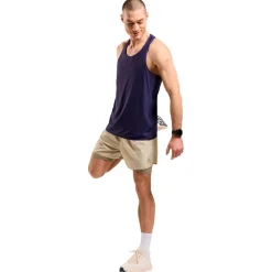 Short Trail|Vêtements De Trail<Odlo Short de trail Zeroweight 5 Inch 2In1 Short Agate Gray Vetiver