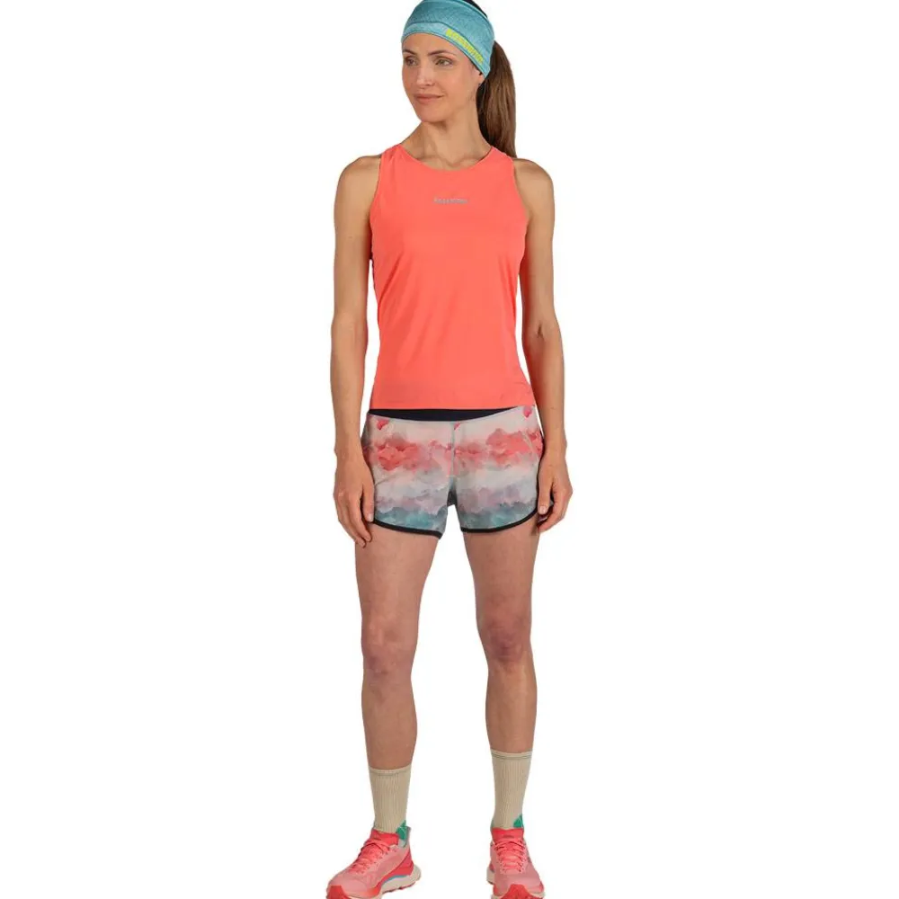 Short de trail W Sapa Short Faded Mountain Short Trail|Vêtements De Trail