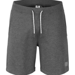 New Short Augusto Dark Grey Melange Pantalon - Short