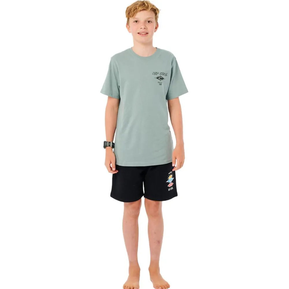 Pantalon - Short<Rip Curl Short Search Icon Fleece 16"