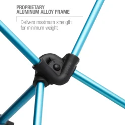 Best Siège camping Chair One Old Black Cyan Blue Siège De Camping|Accessoires Bivouac