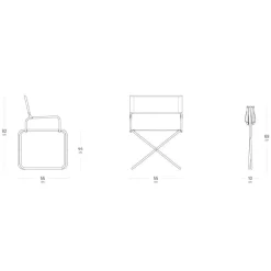Accessoires Bivouac|Siège De Camping<Lafuma Mobilier Siège camping Fgx XL Natura Océan II
