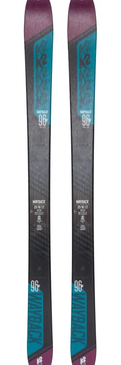 New Ski de randonnée Wayback 96 W Femme Ski Rando Femme