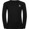 Sous-Vêtement Enfant|Sous-Vêtements Thermiques<Odlo Sous-vêtement techni. nordique Active Warm Eco Kids BI Top Crew Neck LS Black