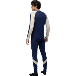 Sous-vêtement technique Retro Wool Crew Navy Homme Sous-Vêtement Homme|Sous-Vêtements Thermiques