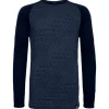 Clearance Sous-vêtement technique Geo Merino Wool Crew Navy Homme Sous-Vêtement Homme