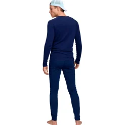 Clearance Sous-vêtement technique Geo Merino Wool Crew Navy Homme Sous-Vêtement Homme