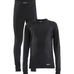 Hot Sous-vêtement technique Core Dry Baselayer Set Jr Black Enfant Sous-Vêtement Enfant