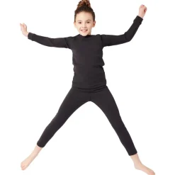 Sous-Vêtement Enfant|Sous-Vêtements Thermiques<Damart Sport Sous-vêtement technique Comfort Thermolactyl 4 Col Rond Jr Noir
