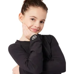 Sous-Vêtement Enfant|Sous-Vêtements Thermiques<Damart Sport Sous-vêtement technique Comfort Thermolactyl 4 Col Rond Jr Noir