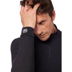 New Sous-vêtement technique Comfort Thermolactyl 4 Col Zippe Noir Homme Sous-Vêtements Thermiques|Sous-Vêtements Thermiques