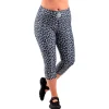 Collant Technique|Sous-Vêtement Femme<Eivy Sous-vêtement technique Pocket Tights 3/4 Snow Leopard