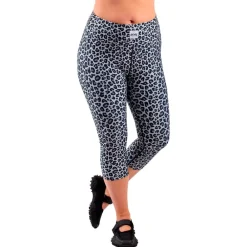 Collant Technique|Sous-Vêtement Femme<Eivy Sous-vêtement technique Pocket Tights 3/4 Snow Leopard