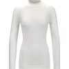 Hot Sous-vêtement technique Wool Tech Longsleeved Shirt Trend W Off White Femme Sous-Vêtement Femme