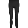 Clearance Sous-vêtement technique Wool Tech Long Tight Regular Fit W Black Femme Collant Technique|Sous-Vêtement Femme
