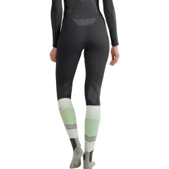 Clearance Sous-vêtement technique Wool Tech Long Tight Regular Fit W Black Femme Collant Technique|Sous-Vêtement Femme
